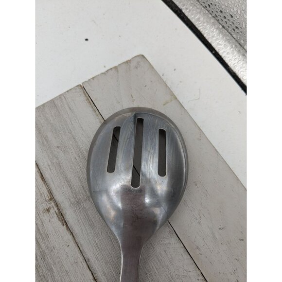Vollrath 527 Stainless Steel Slotted Serving Spoon 12" - Picture 5 of 8